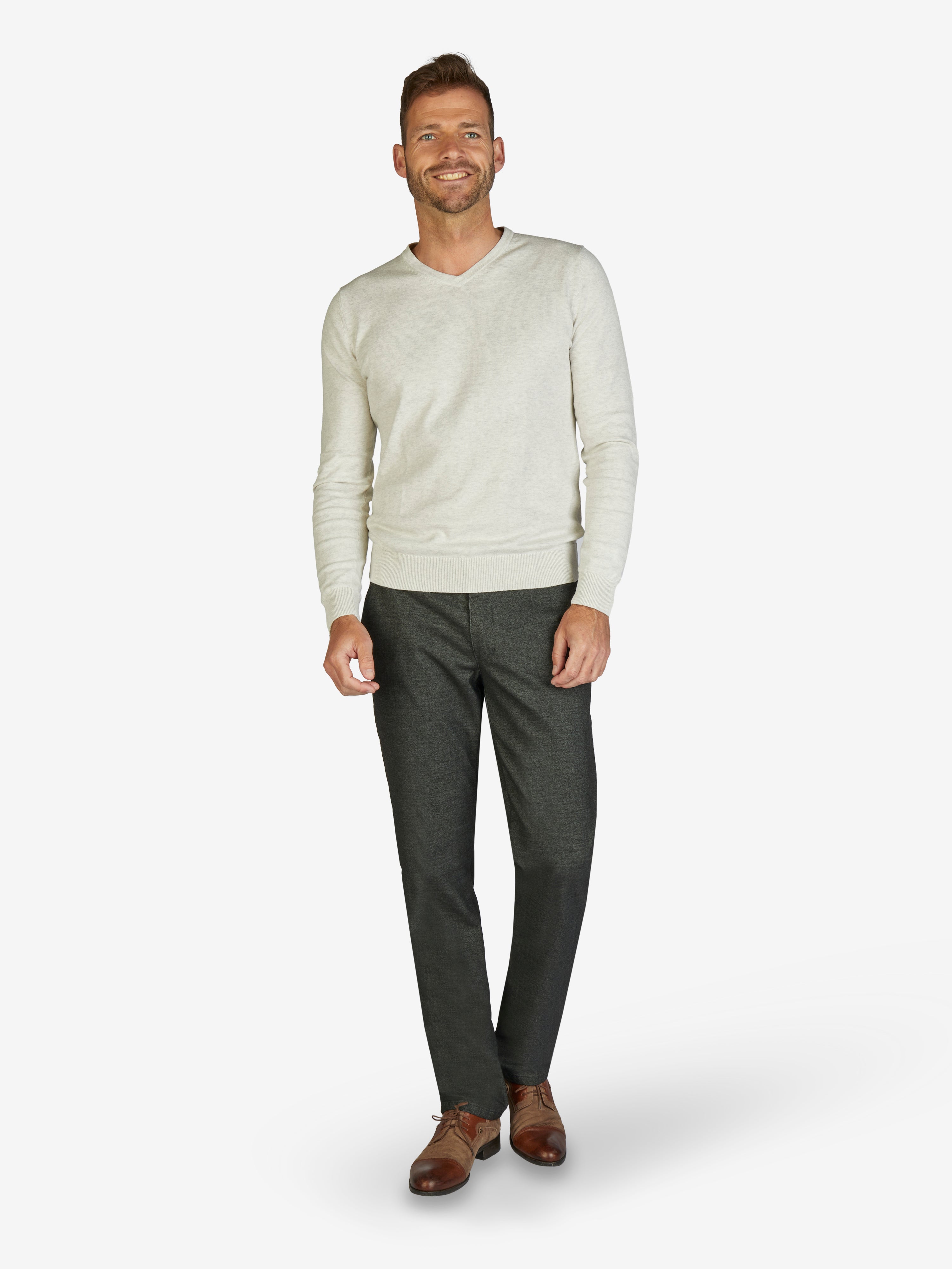 GARVEY 7631 - grigio scuro melange