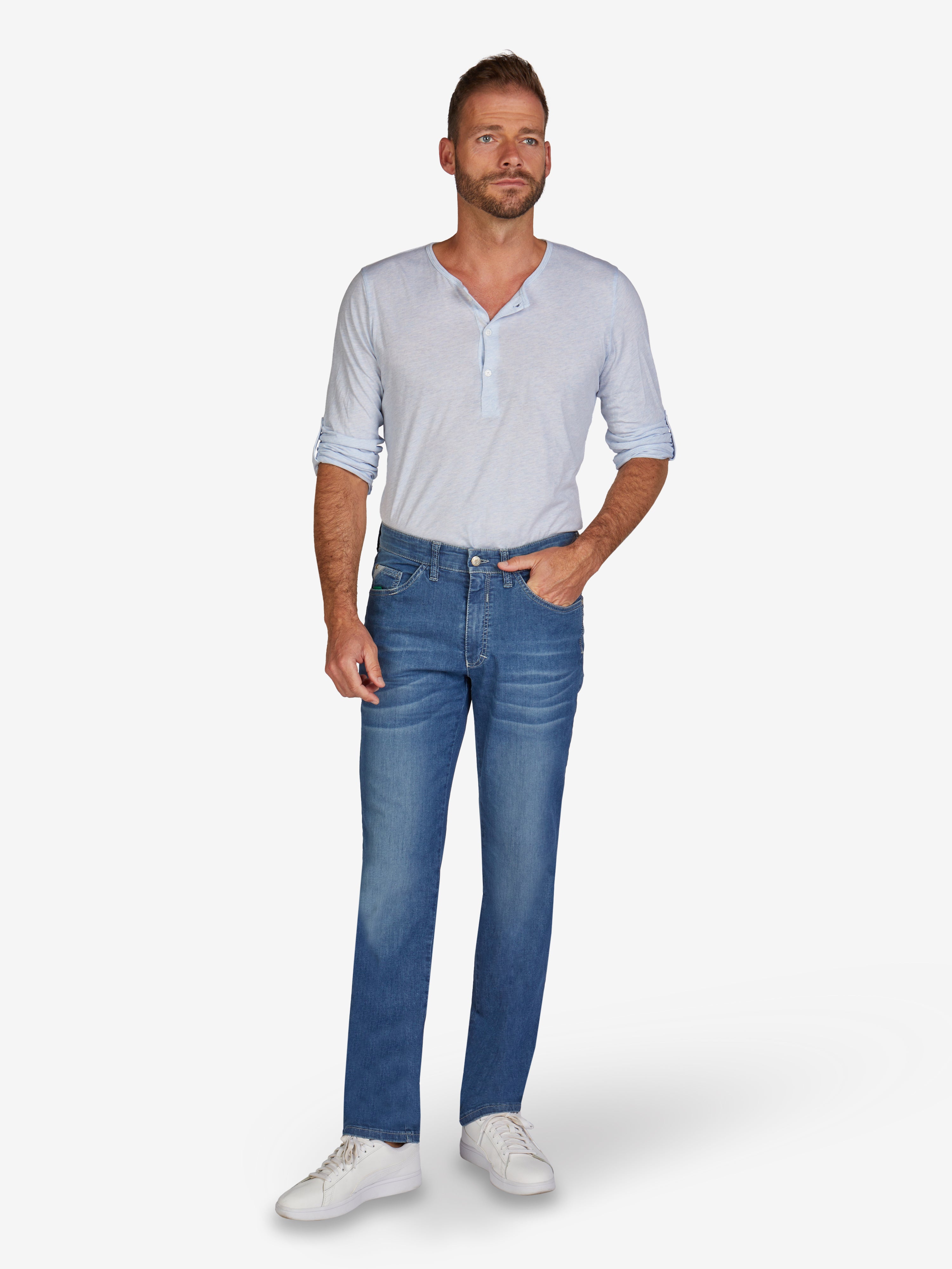 HENRY 6516 - azzurro (lavato)